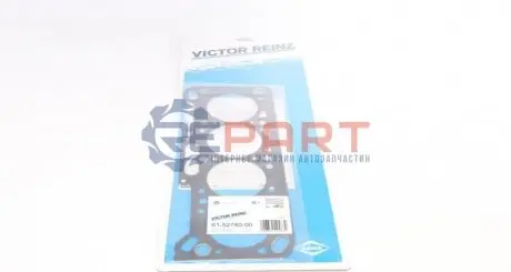 Прокладка ГБЦ Mitsubishi Lancer 89-96, Ø76,5 мм VICTOR REINZ 615278000 Купити в Україні