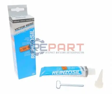 Герметик Reinzosil Tube -50°C +320°C, 70мл (антрацит), використовувати з 70-31415-00 VICTOR REINZ 703141410 Купити в Україні