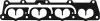 Фото Прокладка впускного колектора FIAT STILO OPEL ASTRA G, ASTRA G CLASSIC, ASTRA H, ASTRA H GTC, MERIVA A, VECTRA C, VECTRA C GTS, ZAFIRA B 1.6 03.00-09.12 VICTOR REINZ (71-36608-00) зображення 1