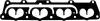 Фото Прокладка впускного колектора FIAT STILO OPEL ASTRA G, ASTRA G CLASSIC, ASTRA H, ASTRA H GTC, MERIVA A, VECTRA C, VECTRA C GTS, ZAFIRA B 1.6 03.00-09.12 VICTOR REINZ (71-36608-00) зображення 2