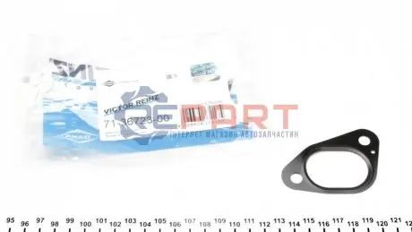 ПРОКЛАДКА ВЫПУСКНОГО КОЛЛЕКТОРА SKODA FABIA 1,0/ 1,4 -03/ VW POLO 1,0 -03 (правая) VICTOR REINZ 71-36723-00 Купить в Украине