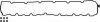 Прокладка кришки клапана TOYOTA LAND CRUISER, LAND CRUISER 100, LAND CRUISER 80 4.2D 01.90 VICTOR REINZ (71-53199-00) зображення 1