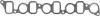 Фото Прокладка впускного колектора TOYOTA DYNA, FORTUNER, HIACE / COMMUTER V, HIACE IV, HIACE V, HILUX VI, HILUX VII, LAND CRUISER, LAND CRUISER 90, LAND CRUISER PRADO 2.5D/3.0D 02.00 VICTOR REINZ (71-54012-00) зображення 1