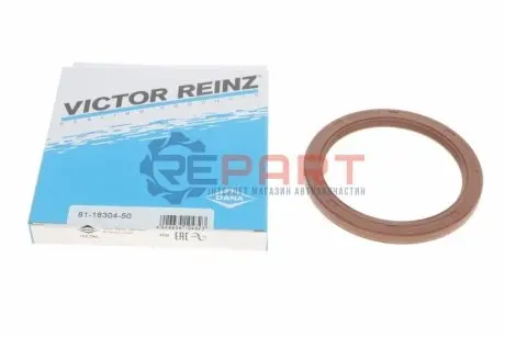 Фото Сальник колінвалу (задній) Renault Kangoo 1.4/1.6 16V 01- (80х100х8) VICTOR REINZ (811830450) зображення 1