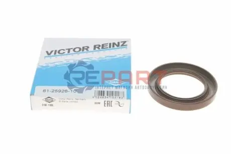 Фото Сальник колінвалу (передній) Peugeot/Fiat 1.6/1.8/1.8D/1.9D (42x62x7) VICTOR REINZ (812592610) зображення 1