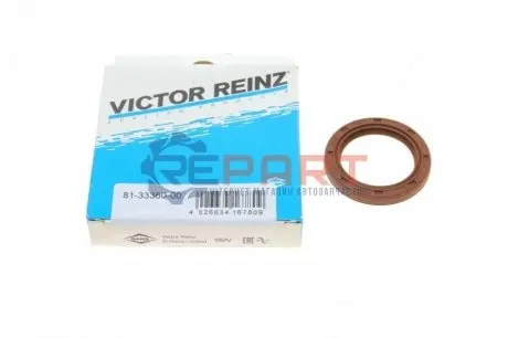Фото Сальник колінвала (передній) Renault Kangoo 1.2 97- (32x44x6) VICTOR REINZ (813336000) зображення 1