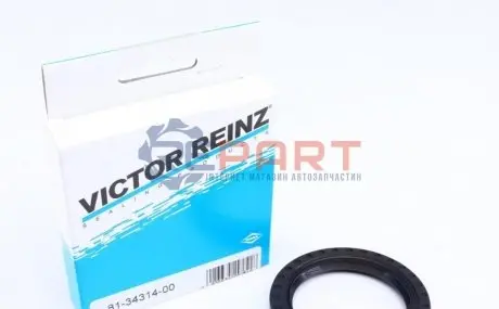 Сальник колінвалу (передній) Ford Mondeo 94-07 (47.62x63.5x8.9) VICTOR REINZ 81-34314-00 Купити в Україні