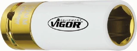 Головка ударна 1/2" 19 мм для шиномонтажу 85 мм (хромована) VIGOR V2473