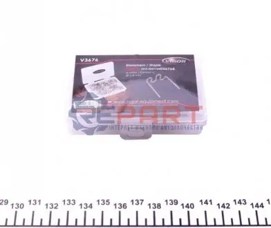 Скоба U-профіль Ø0,6 mm 100 од. (замінено на N) VIGOR V3676 Купити в Україні