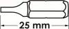 Набір біт комбінований 1/4" 32 од. VIGOR (V5502) зображення 11