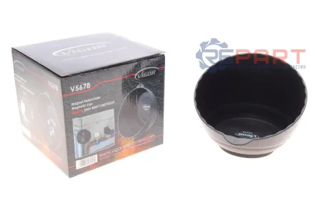 Лоток магнітний круглий (d=150mm) VIGOR V5678