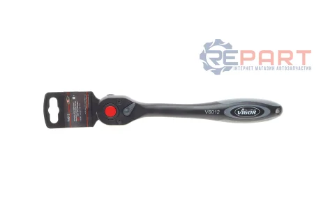 Тріскачка 1/2" 72 зубця 250 мм VIGOR V6012