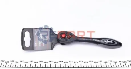 Тріскачка 1/4" 72 зубця 150 мм VIGOR V6014