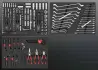 Фото Візок з інструментами 7 секцій 219 од. (чорний) Vigor Black Edition VIGOR (V8000-BE) зображення 3