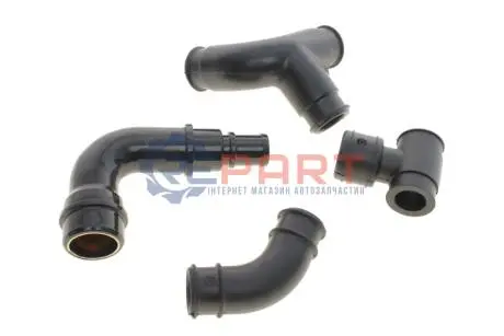 Фото 1 — Патрубок вентиляції картера Skoda Octavia/VW Golf V 96-09 Vika (11031796601) Фото Патрубок вентиляції картера Skoda Octavia/VW Golf V 96-09 Vika (11031796601) зображення 1