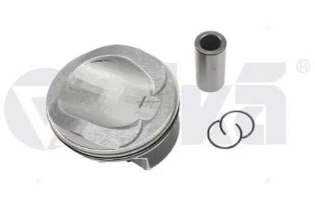 Поршень у комплекті;з поршневим кільцем;1шт Vika 11071704201 Купити в Україні