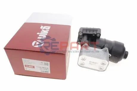 Радіатор масляний VW Caddy III/Crafter/T5 03- (теплообмінник) Vika 11151767201 Купити в Україні