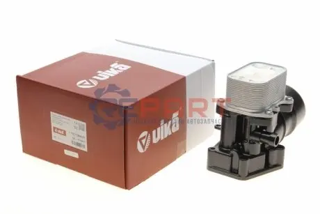 Фото Радіатор масляний (з корпусом фільтра) VW Caddy III/Crafter/T5 (теплообмінник) Vika (11151789901) зображення 1