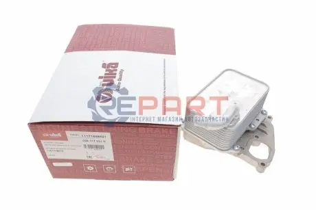 Радіатор масляний Audi A4/A6/Q7/VW Touareg/Porsche Cayenne/Panamera 3.0TDI 07- (теплообмінник) Vika 11171698501 Купити в Україні