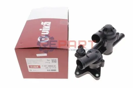 Фото Термостат VW Golf V/VI/Skoda Fabia II 1.4TSI 08-16 (83°C/87°C) Vika (11211082201) зображення 1