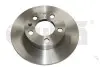 Диск гальмівний (задній) Skoda Fabia/Octavia/VW Golf IV 98- (232x9) (з покриттям) (повний) 66150021101