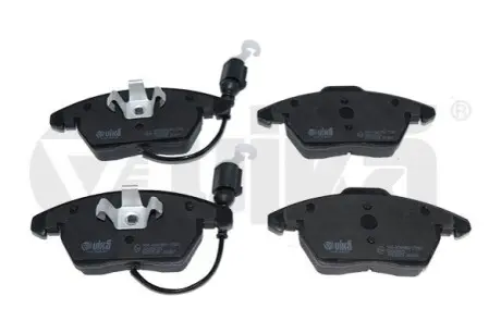 Комплект гальмівних колодок (передніх) VW Caddy 03- (з датчиком) Vika 66980009201 Купити в Україні