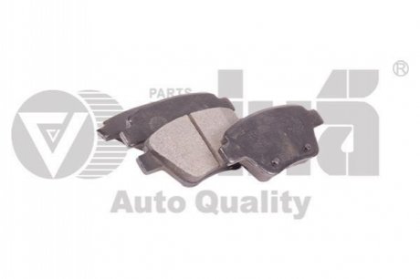 1 set of brake pads for disk brake. rear.without c Vika 66980828201