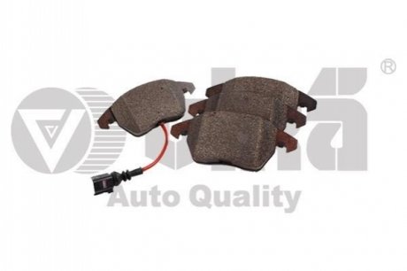 1 set of brake pads for disk brake. front.without Vika 66980939201