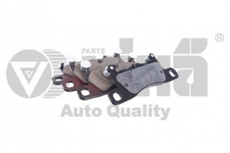 1 set of brake pads for disk brake. rear.without c Vika 66981045601