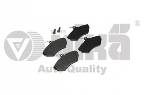 1 set of brake pads for disk brake. front.without Vika 66981103501