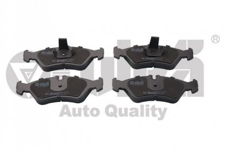1 set of brake pads for disk brake. front.without Vika 66981104801 (фото 1)