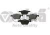 1 set of brake pads for disk brake. front.without 66981106801