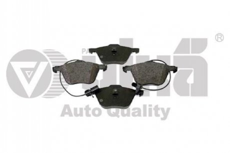 1 set of brake pads for disk brake. front.without Vika 66981106801