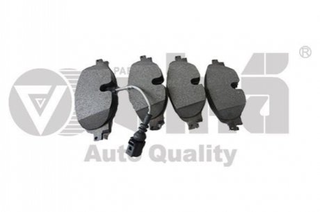 1 set of brake pads for disk brake. front.without Vika 66981408601