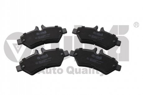 1 set brake pads for disk brake Vika 66981690001 (фото 1)