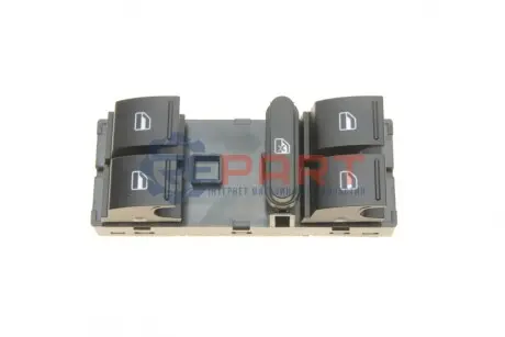 Кнопка склопідіймача (L) Skoda Fabia/Octavia 1.2/1.4/1.9 TDI 05-10 (блок) Vika 99590953101 Купить в Украине