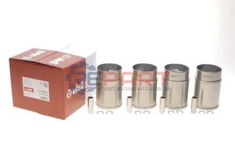 Поршень Skoda Fabia/Octavia 1.4 99-03 (STD) (+гильза) (к-кт 4 шт) Vika K11776201 Купити в Україні