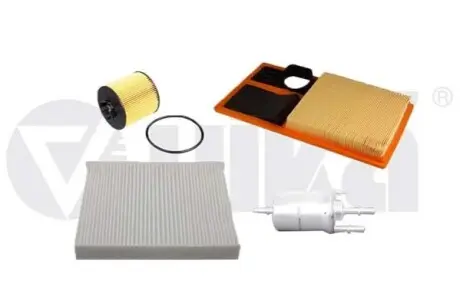 Фільтр масляний VW Golf/Passat B6/Skoda Octavia 1.4TSI/1.6 FSI 03- Vika K11795801 Купити в Україні
