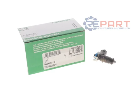 Форсунка паливна Renault Clio III/Megane III/Scenic III 1.4/1.6 16V 05-16 VITESCO 563 0037 10