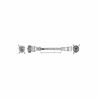 Соединительная проволока ABS Wabco 4497520300