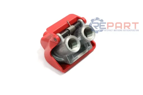 Пневматична муфта (розмір різьби M16x1,5мм, колір червон, застосування причеп) MAN TGA, TGS I, TGX I MERCEDES ACTROS, ACTROS MP2 / MP3, ATEGO, ATEGO 2, AXOR 2, LK/LN2, MK, NG, SK Wabco 4528040120
