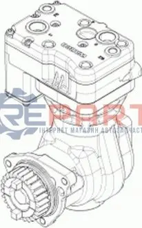 Компрессор сжатого воздуха Wabco 9121170000