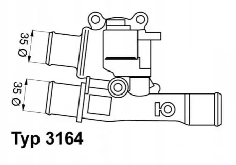 Термостат WAHLER 316488