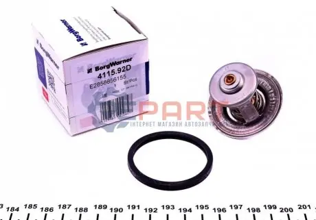 Термостат системи охолодження (92°C) OPEL ASCONA C, ASTRA F, ASTRA G, ASTRA G CLASSIC, KADETT D, KADETT E, KADETT E COMBO, MANTA B, REKORD E, VECTRA A 1.6-1.8 09.81-06.08 WAHLER 4115.92D Купити в Україні
