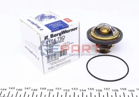 Термостат Renault Master/Trafic 2.4/2.5 D/DTI 89- (79°C) WAHLER 4174.79D Купити в Україні