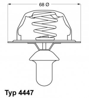 Термостат CITRO?N, PEUGEOT WAHLER 4447.85D
