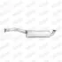 Глушник вихлопної системи середній OPEL FRONTERA B 2.2D 09.98-07.04 WALKER (22586) зображення 1