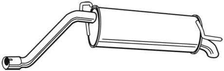 Глушник задній WALKER 23251