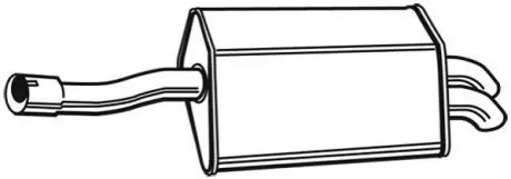 Глушник задній WALKER 23340