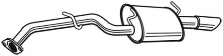 Глушник вихлопної системи задній MAZDA 5 1.8/2.0 02.05-05.10 WALKER 23900